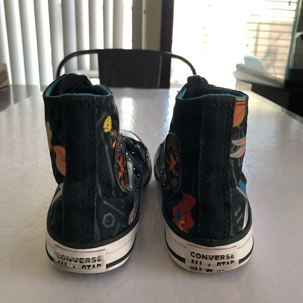 CONVERSE YOUTH Space Jam Hi Tops Size 13